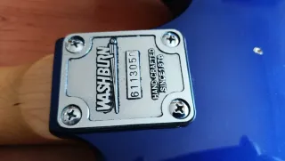 Guitarra Washburn Mercury Floyd Rose Azul