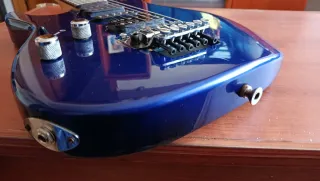 Guitarra Washburn Mercury Floyd Rose Azul