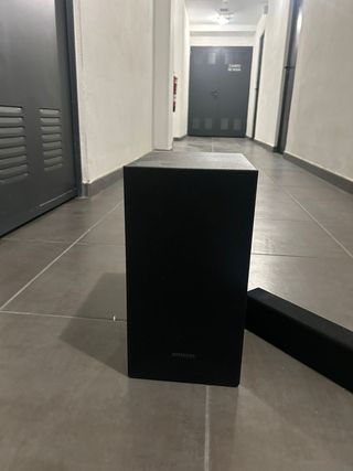Samsung Barra Sonido y Subwoofer Negro