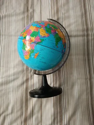 Globo terráqueo educativo para niños