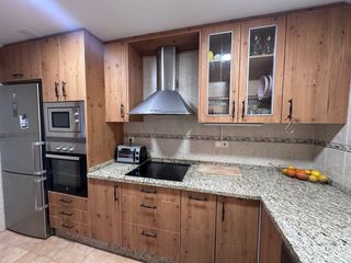 Cocina Rústica Madera y Granito