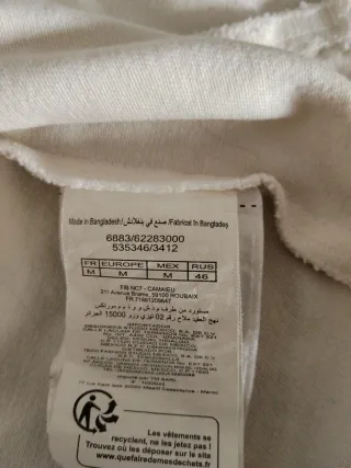 Chaqueta vaquera blanca