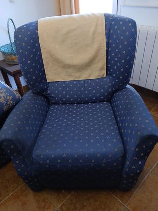 2 sillones reclinables