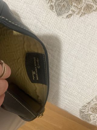 Neceser vintage Loewe Negro Piel