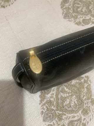 Neceser vintage Loewe Negro Piel