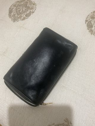 Neceser vintage Loewe Negro Piel