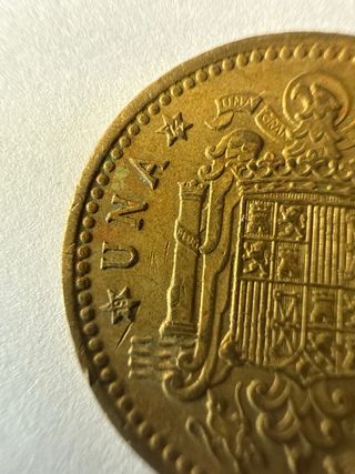 Moneda 1 Peseta 1966 Franco