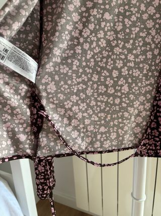 Blusa Mango flores S