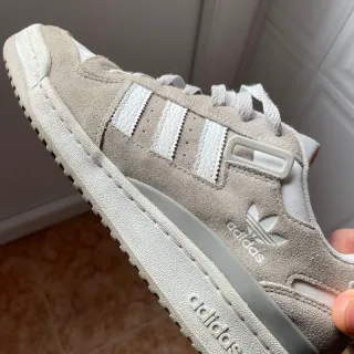 Zapatillas Adidas Forum Low CL Beige/Blanco