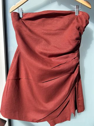 Mono corto Zara rojo