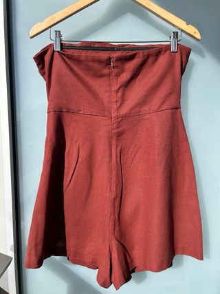 Mono corto Zara rojo