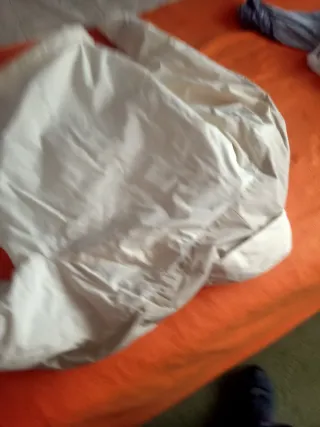 Chamarra de Nieve entre blanco y beige