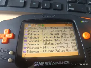 Everdrive Flash Card Game Boy Advance