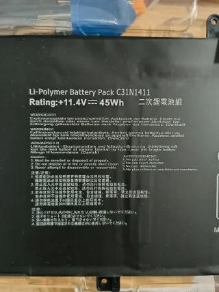 Baterías Ordenador Portátil Nueva