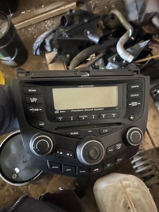 Radio Honda Accord Premium Sound System
