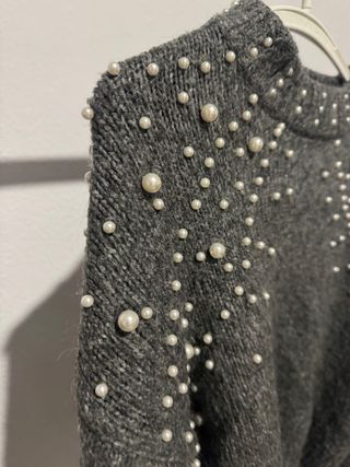 Camisola Zara com Pérolas