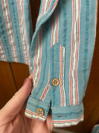 Conjunto hermanos Gocco rayas