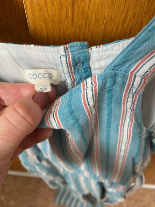 Conjunto hermanos Gocco rayas