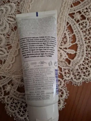 Máscara Facial Matificante Avon 3 em 1