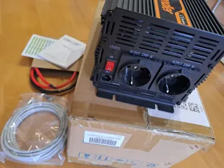 Inversor EDECOA 1000W/2000W Onda Pura 12v