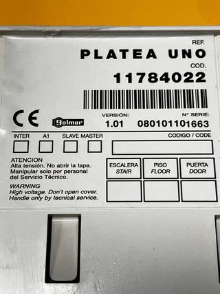 Monitor Golmar PLATEA UNO