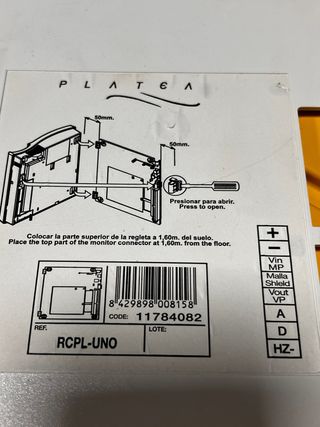 Monitor Golmar PLATEA UNO