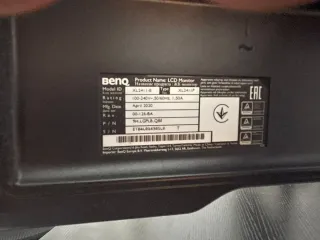 Monitor BenQ XL2411P 144Hz 24 Full HD