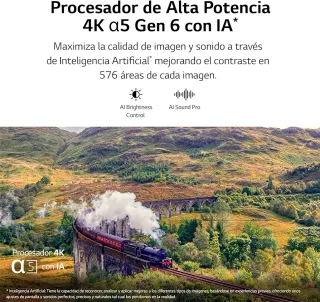 Smart TV de 65" nueva