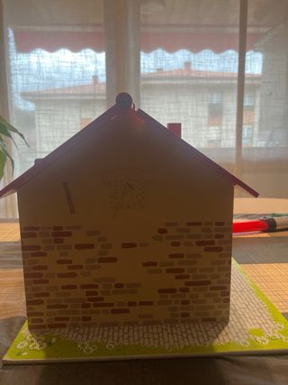 Caserío de juguete para muñecas