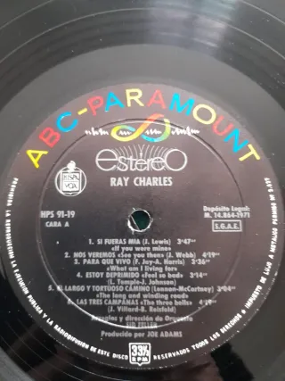Vinilo Ray Charles R&B/Soul