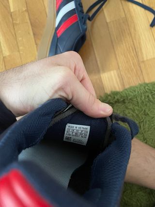 Zapatillas Adidas Azul/Rojo