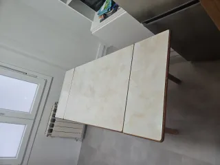 Mesa de madera extensible