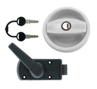 Cerradura de puerta caravana