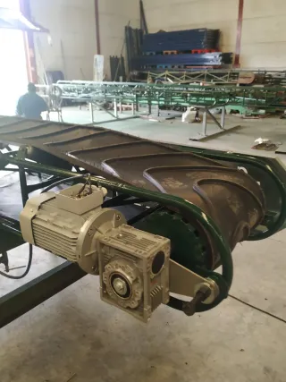 Cinta Transportadora 16m x 600mm Nervada