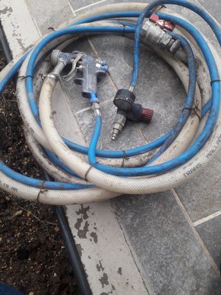 Pistola Gotelet + Manguera y Regulador