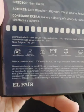 DVD Premonición (Fin de Semana de Cine)