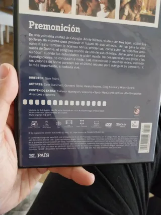 DVD Premonición (Fin de Semana de Cine)