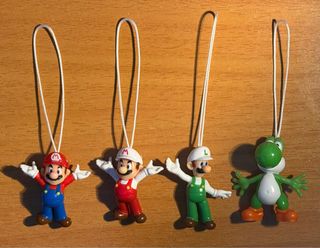 Figuras Super Mario Bros (Mario, Luigi, Yoshi)