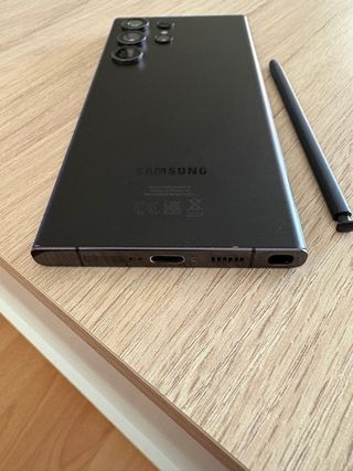 Samsung S23 Ultra 256GB Negro Casi Nuevo , con cab