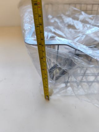 Cesto metálico extraíble armario 40 cm nuevo