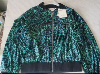 Giacca Bomber Fracomina Leopardata Nuova..!!