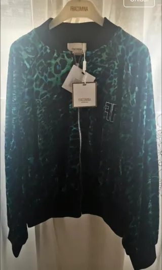 Giacca Bomber Fracomina Leopardata Nuova..!!