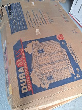 Duramax - Caseta cobertizo jardín 3,2m x 2,4m