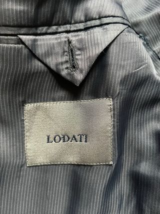 Blazer Lodati Gris Oscuro Talla M