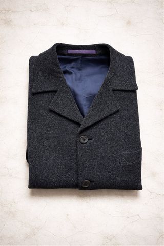 Blazer Lodati Gris Oscuro Talla M