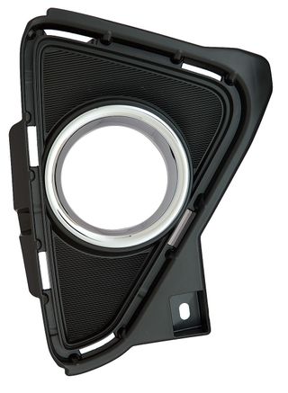 Rejilla IZQUIERDA O DERECHAda Parachoques Delantero (Con Aro Cromado Con Agujero Antiniebla) para Toyota RAV4 IV 2016