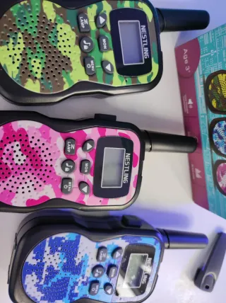 Walkie Talkies Nestling para Niños