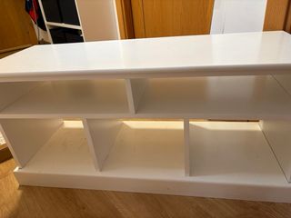 Banco recibidor blanco madera