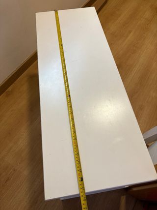 Banco recibidor blanco madera