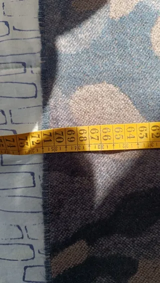 Pashmina camuflaje marrón y gris